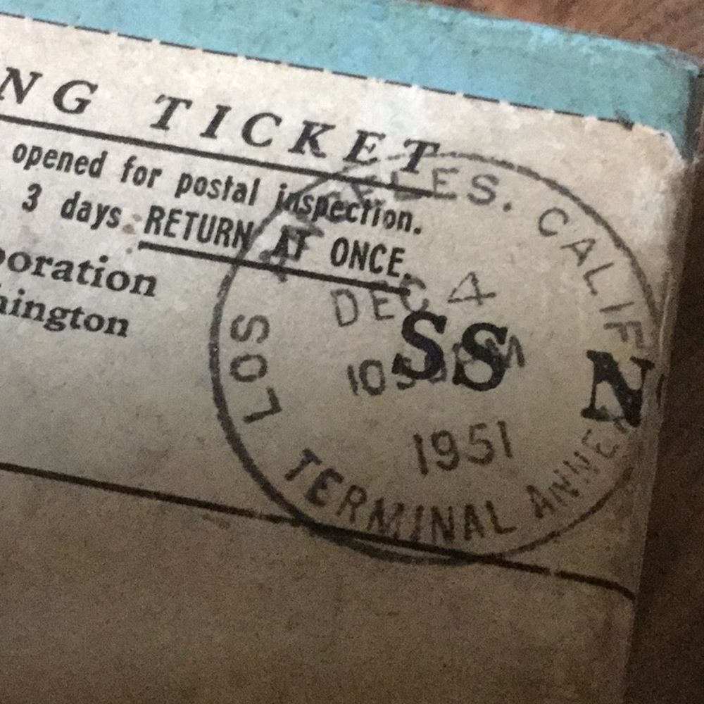 1951 film vintage antique collector movie memorabilia estate retro art - Picture 5 of 9